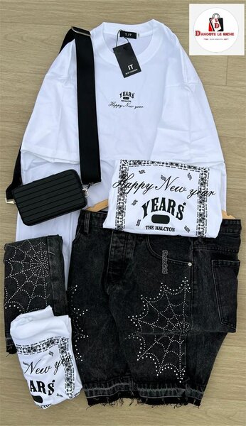 Ensemble T-shirt et Short Design