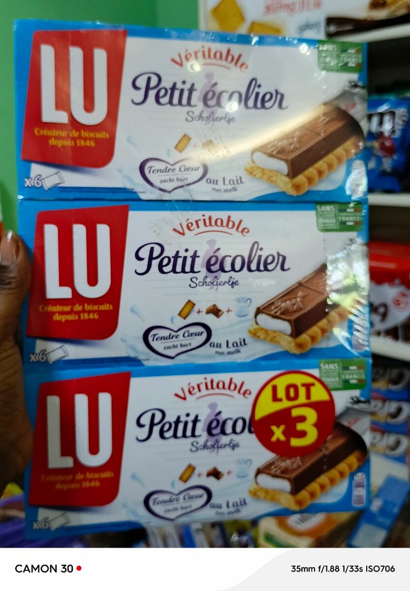 Oréo Milka petit écoliers