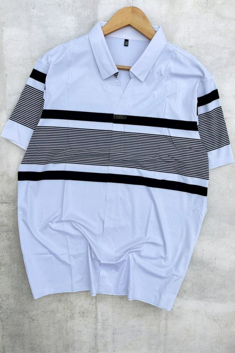 Polo homme rayé