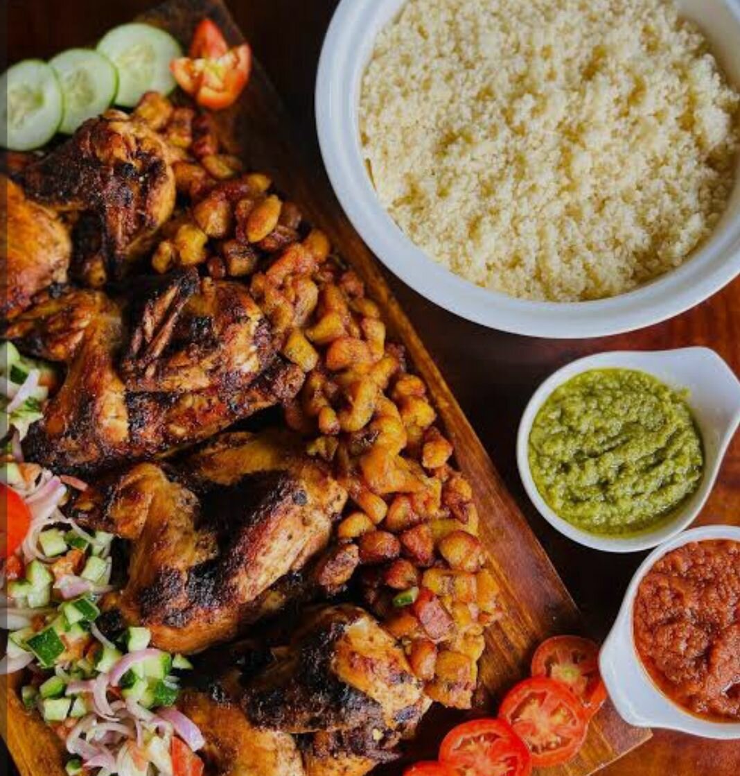 Assiette gourmande de poulet