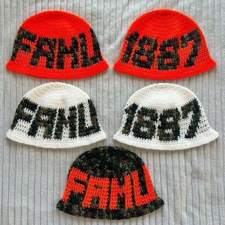 Chapeaux Crochet Colorés Unisexe