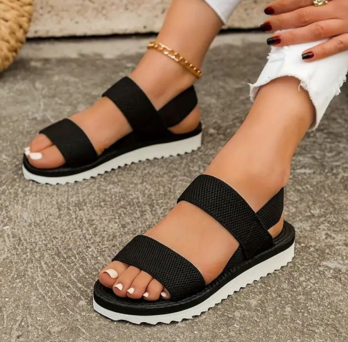 Women Fashion Sandals Popular Non-Slip And Wear-Resistant