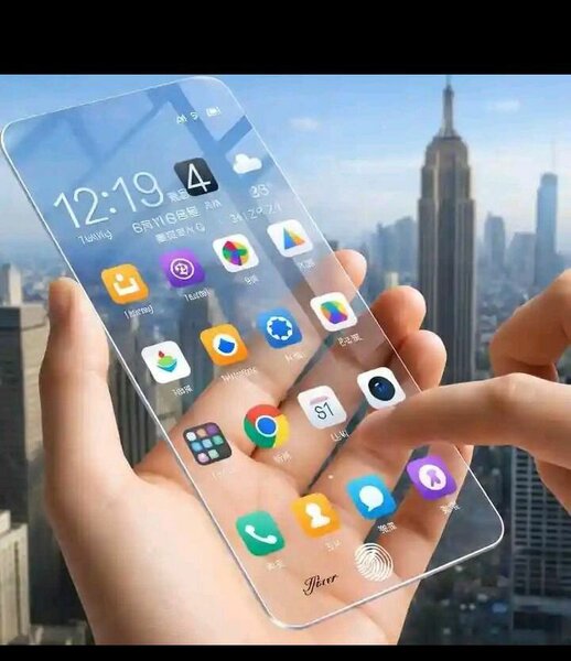 Téléphone Flexible Transparent