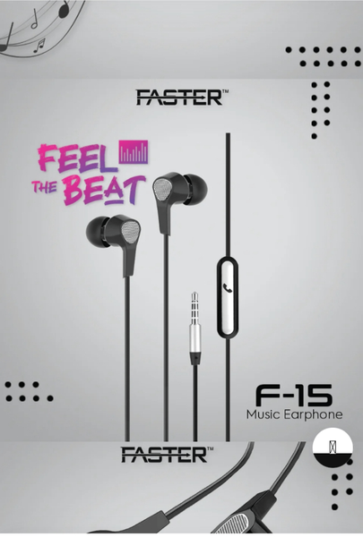 FASTER M1 Lightning Connector Earphone With Built-In Microph