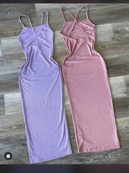 Robe d'été moulante sans manches