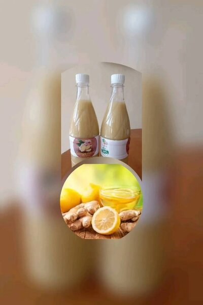 Boisson au gingembre et citron