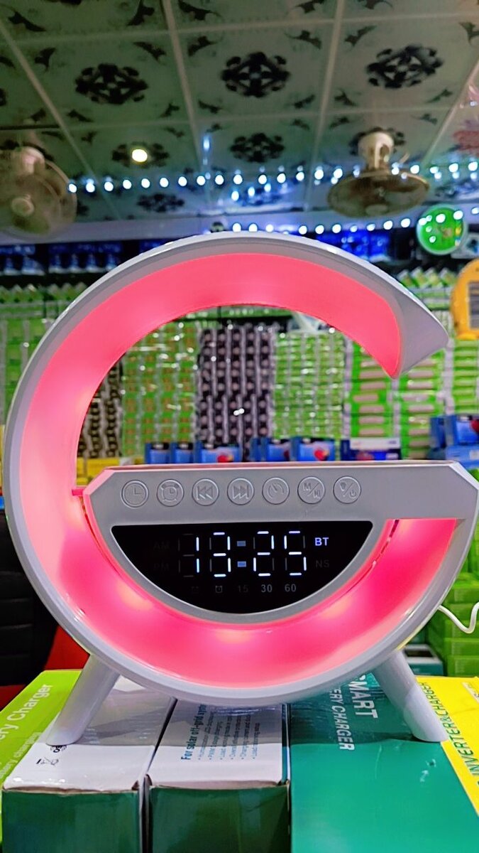 BT.3401 LED WIRELESS CHARGER SPEAKER