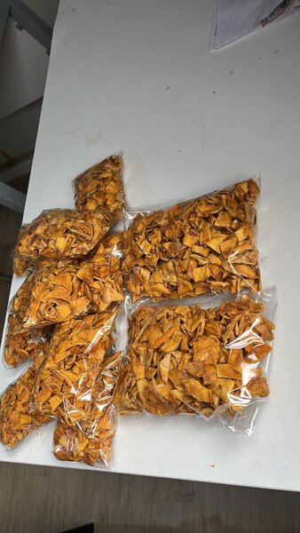 Morceaux de fruits séchés