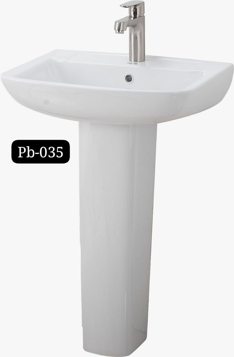 Lavabo colonne en céramique