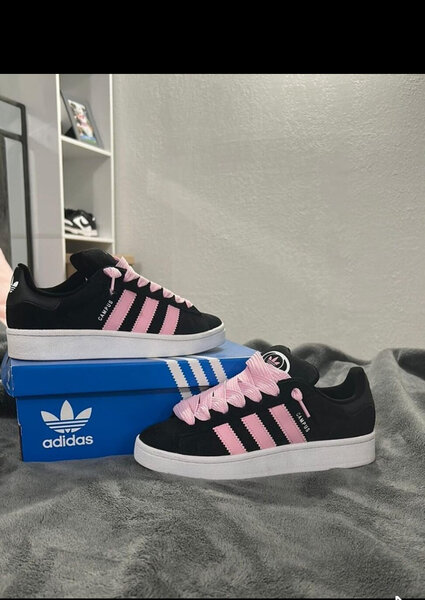 Baskets Adidas Noir Rose