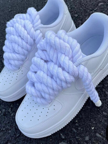 Baskets blanches oversize