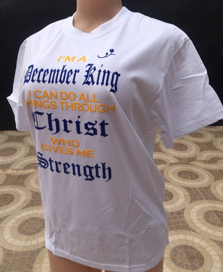 Scripted Birthday Tee