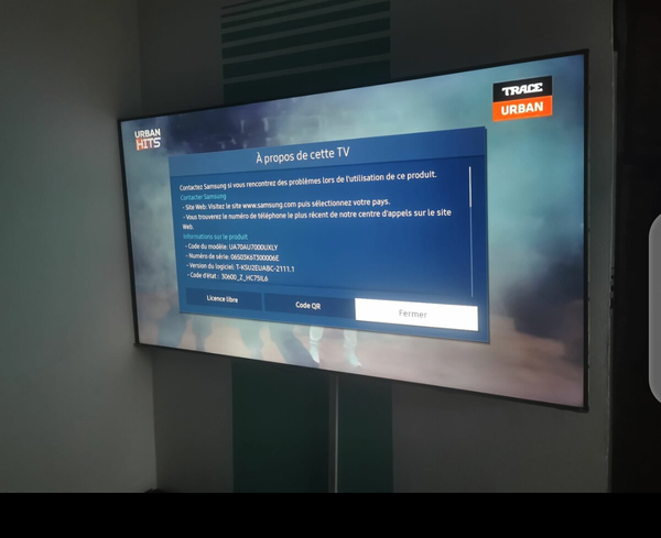 Téléviseur Samsung UHD 4K