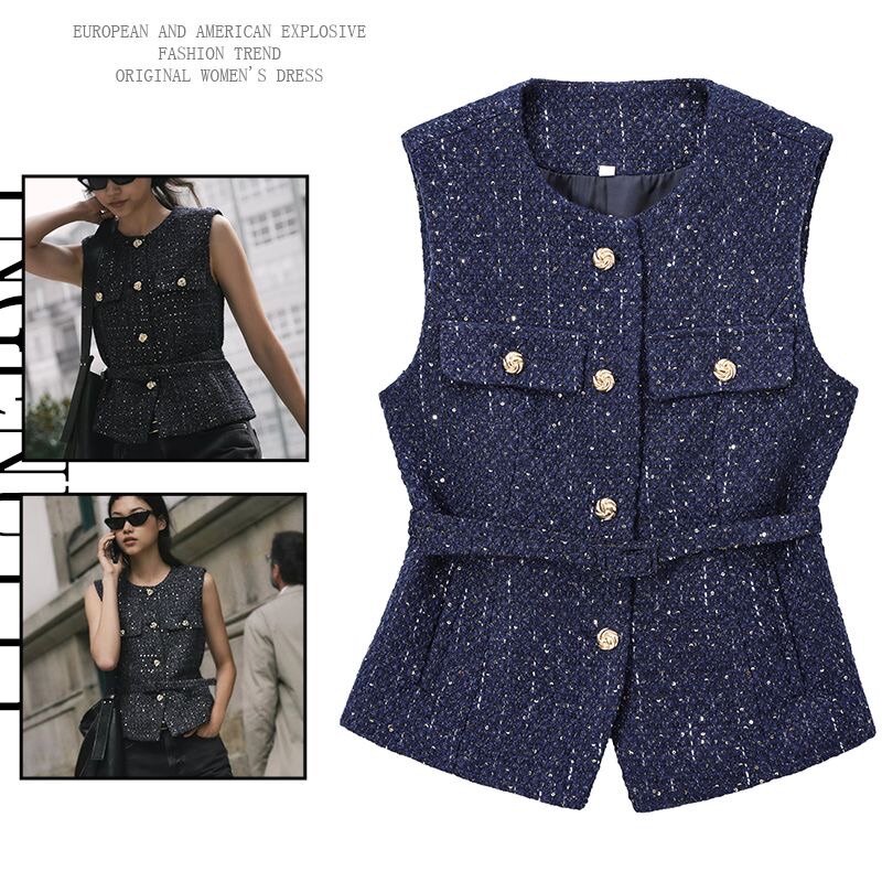 Твидовый жилет