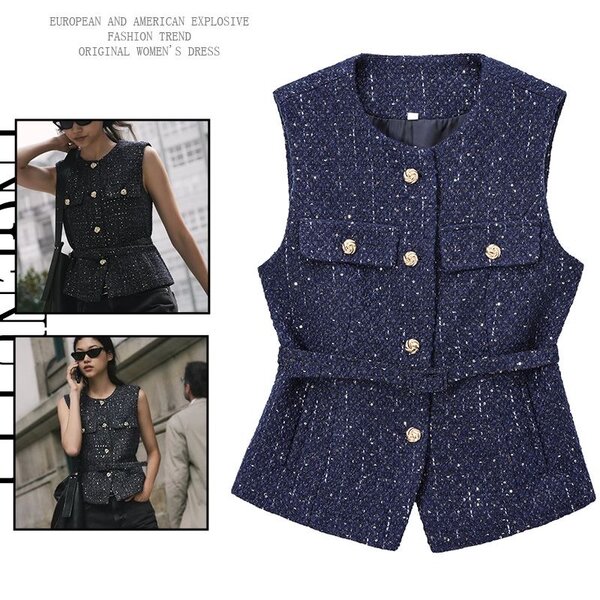 Твидовый жилет