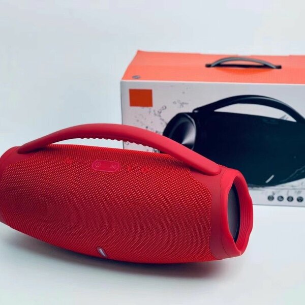 Enceinte Bluetooth Rouge Puissante