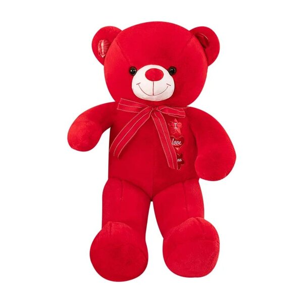 Ours en peluche rouge pour la Saint-Valentin