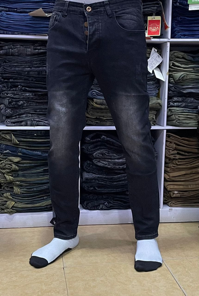 jeans black worn