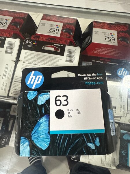 Cartouche d'encre HP 63 noire