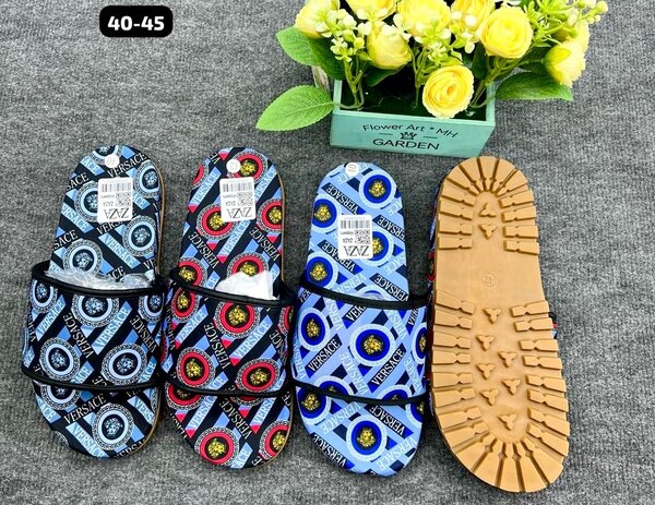 Zaza Versace & Nike Slides