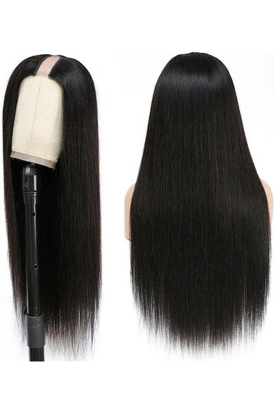 Perruque en dentelle lisse