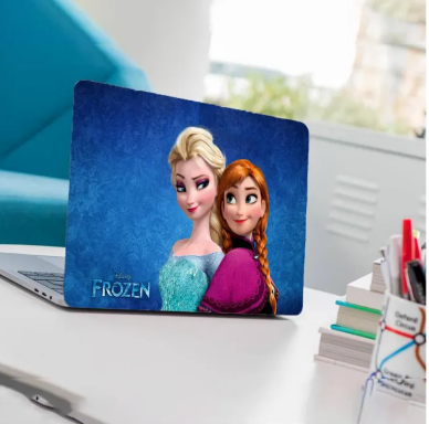 Frozen Elsa Laptop Back Skin-Laptop Skin Vinyl Sticker Decal, 13 13.3 14.6 15 15.4 15.6 inch Laptop Skin Sticker Cover For All Laptops