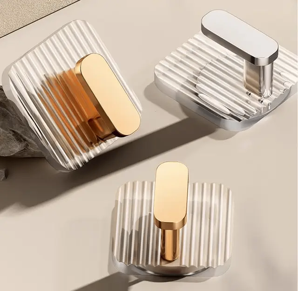 5 Accroches muraux auto adhésif