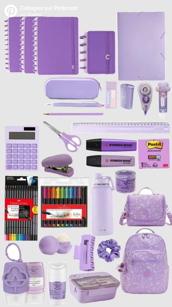 Kit Scolaire Complet Couleurs Vives