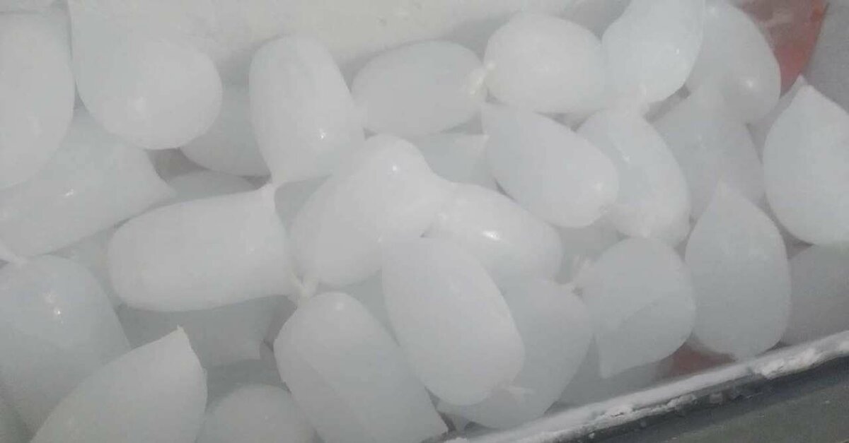 Glaçons en sachets pratiques