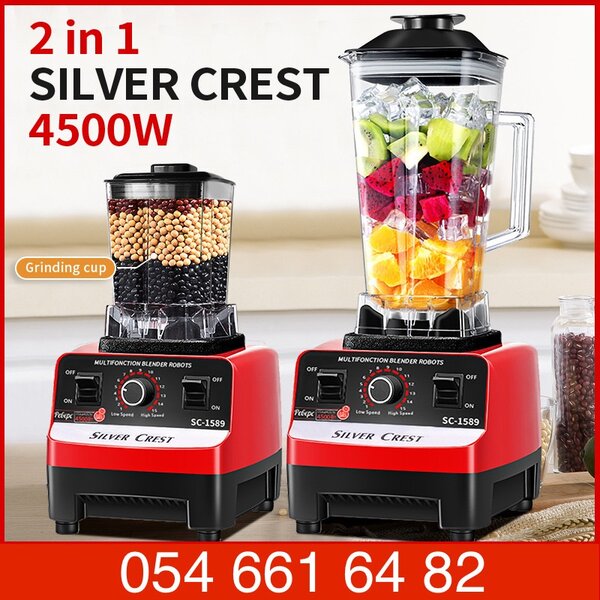 Double Cup Silver Crest Blender- 2.5L