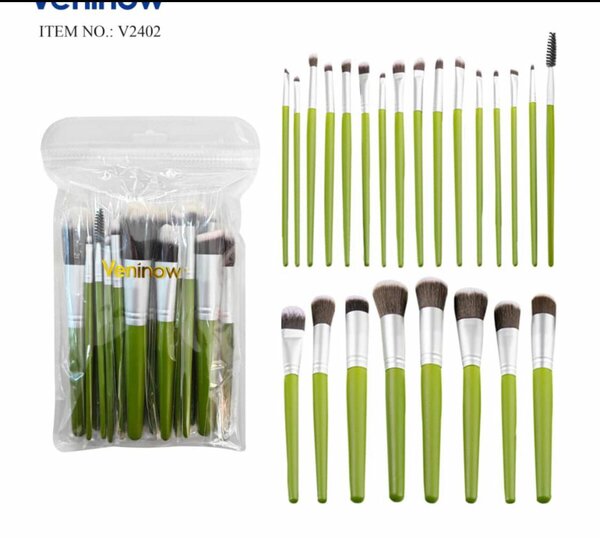 Set de pinceaux maquillage 20 pièces