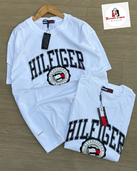 T-shirt blanc Hilfiger