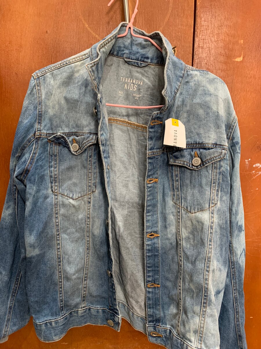 Veste en jean enfant stylée