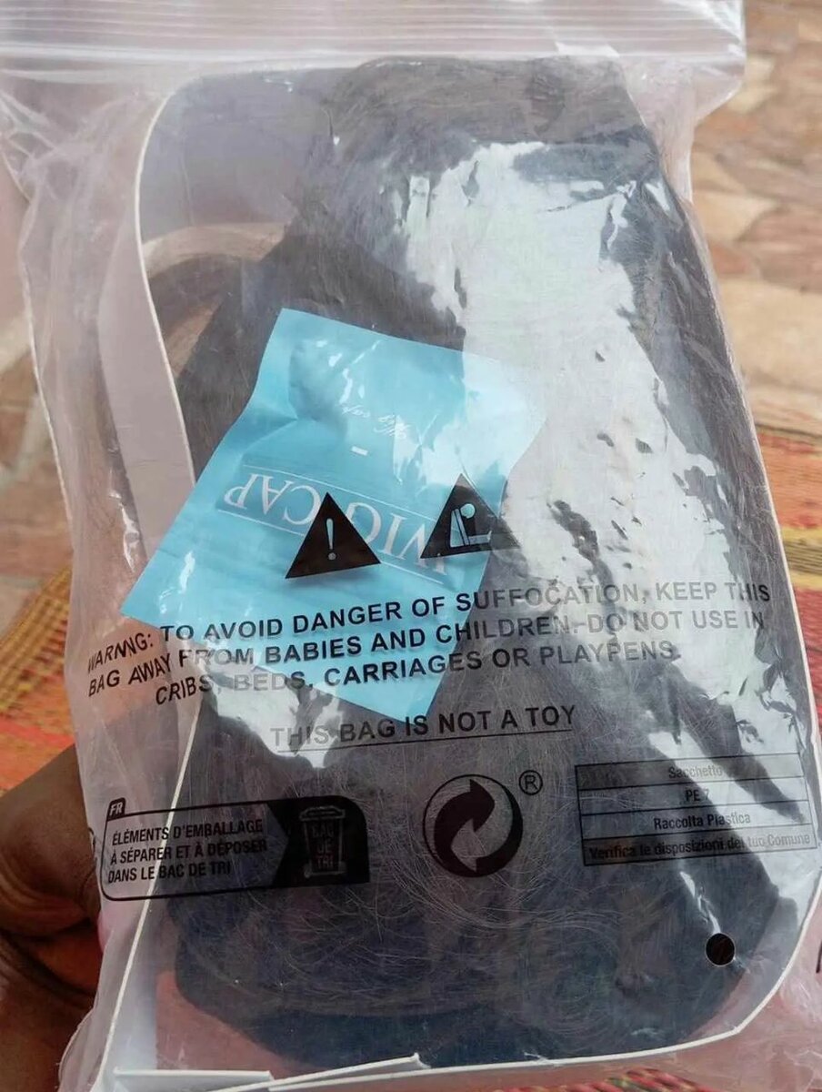 Perruque synthétique longue élégante