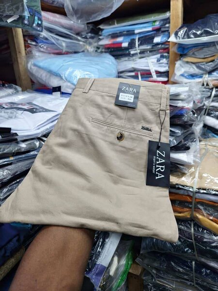 Pantalon Chino Beige Zara