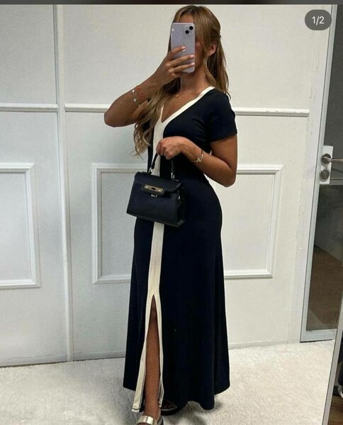 Robe longue élégante femme