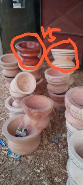 Mortiers en bois artisanaux