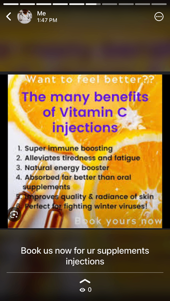Vitamins injections