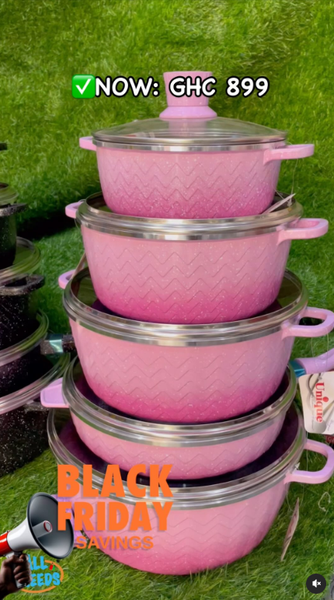 5pcs Diecast Cookware