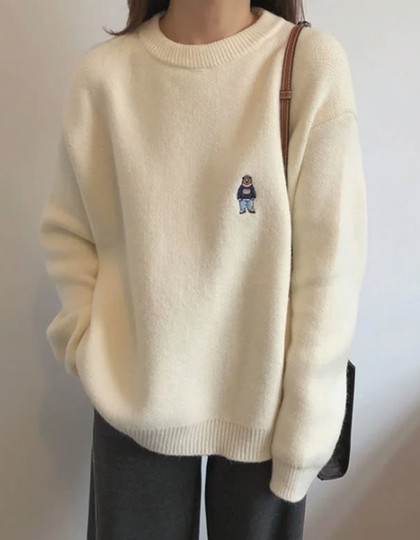 Теплый джемпер 