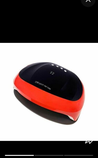 Lampe UV pour ongles rouge