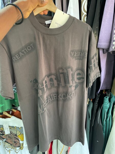 T-shirt homme gris MADNESS