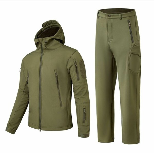 Тактическая камуфляжная мужская куртка в стиле