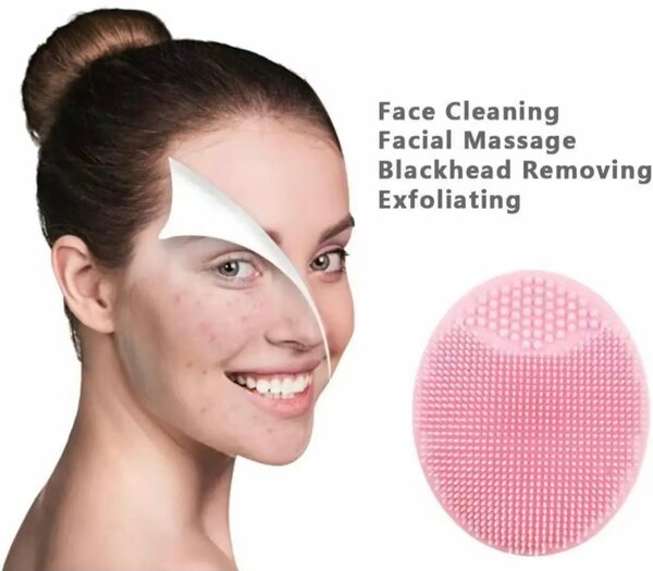 Silicone face sponge