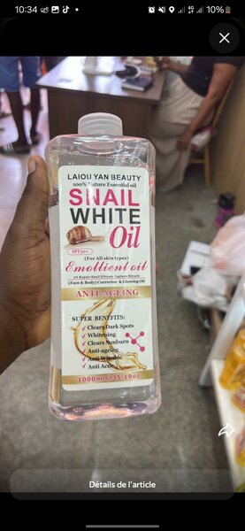 Huile Snail White
