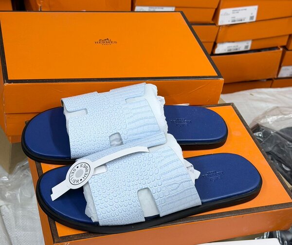 Sandales en cuir luxe