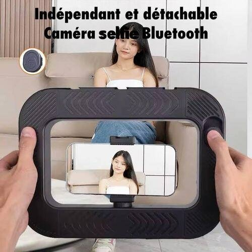 Miroir de smartphone avec lumière LED