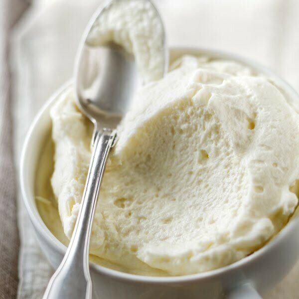 Mousse au chocolat blanc