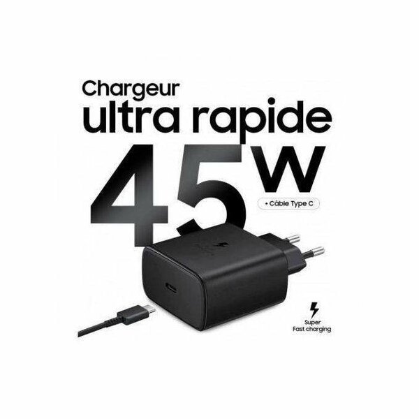 Samsung Chargeur Type C 45 W-
