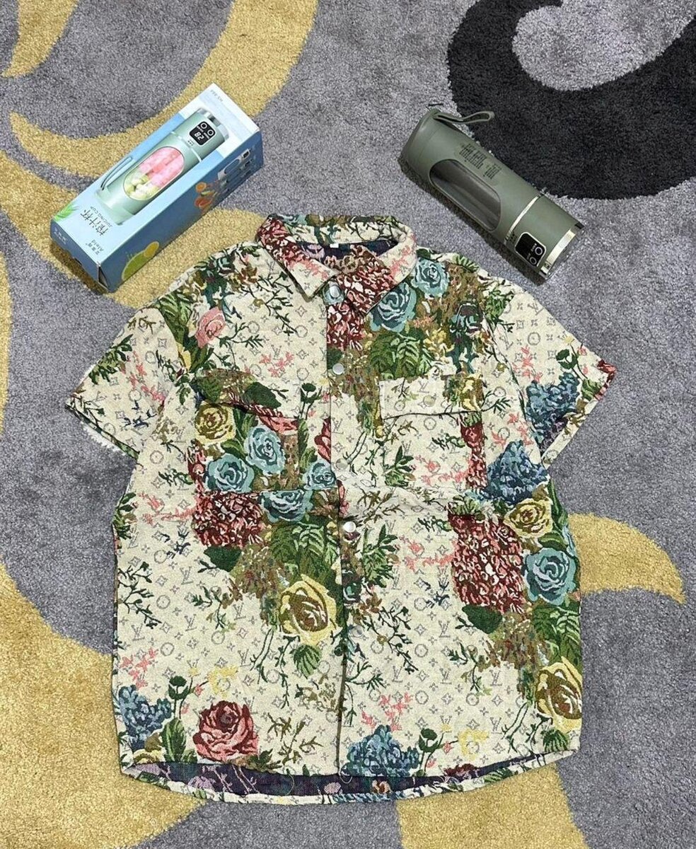 Chemise Imprimé Vintage